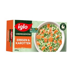 Iglo Cremegemüse Erbsen & Karotten