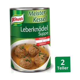 Knorr Meisterkessel Leberknödelsuppe