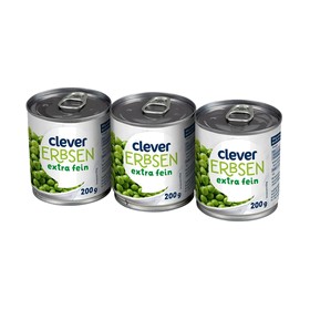 Clever Erbsen 3er Pack