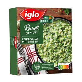 Iglo Kochsalat mit Erbsen