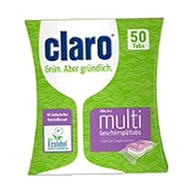 Claro Geschirrspültabs multi - Alles in 1 50 Tabs