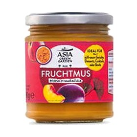 ASIA GREEN GARDEN exotisches Fruchtmus, Pfirsich Maracuja