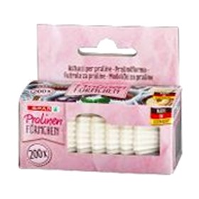 SPAR Pralinenförmchen weiss 200 Stück