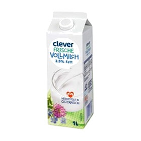 Penny Vollmilch 3,5% 1 l