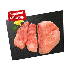 Schweinsschnitzelfleisch