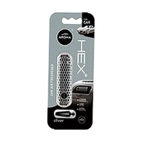 Aroma Car Autoduft Polymer HEX Silver 1 Stück